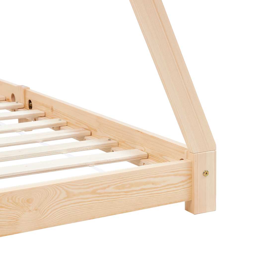 Children's Bed Frame Solid Pine Wood   Children's Bed Frame Solid Pine Wood