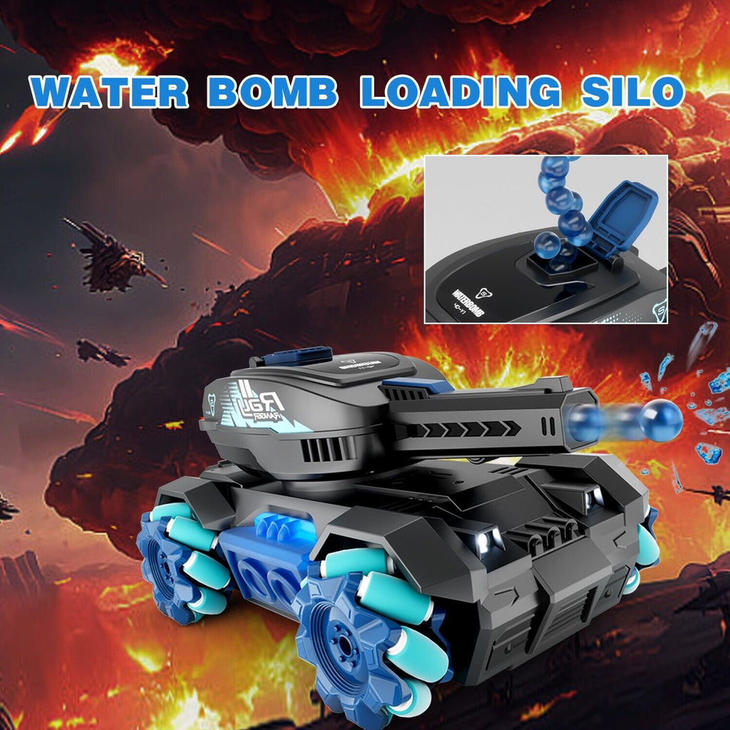 DE  Y1 RC Tank Shooting Gesture Sensing Rc Stunt Car With Light Music