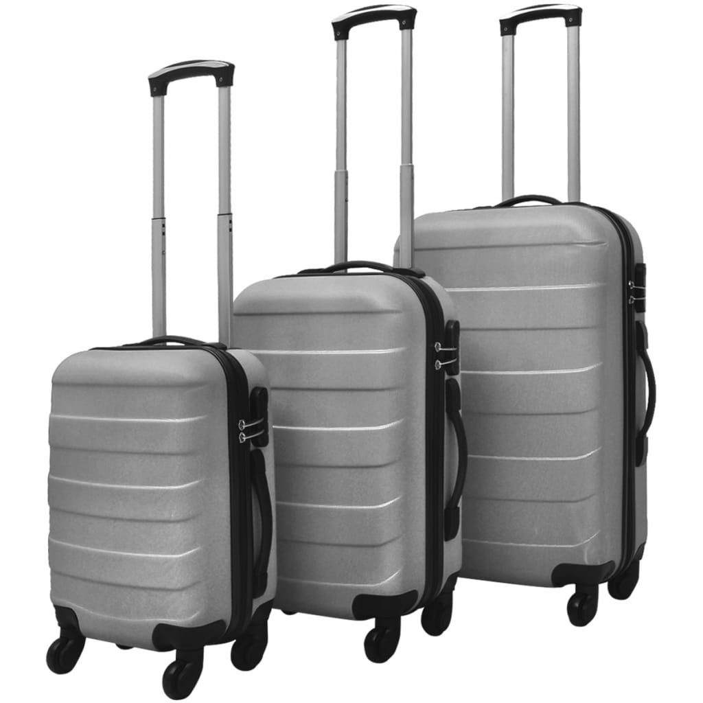 3-piece hard-shell suitcase set 45.5/55/66 cm   3-piece hard-shell suitcase set