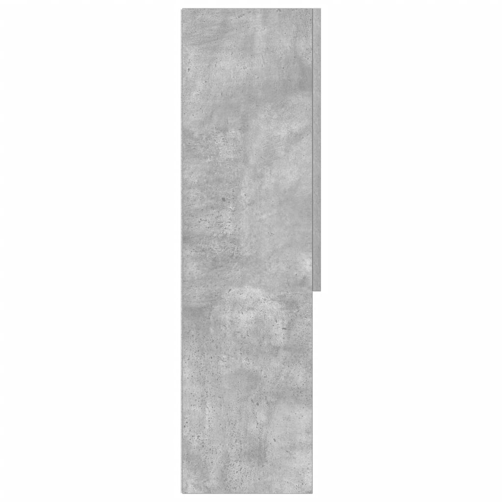 washing machine cabinet, concrete grey, 70.5x25.5x90 cm