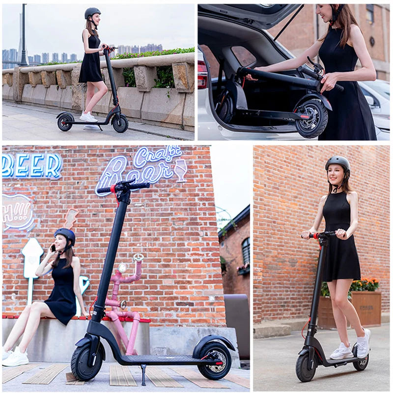 Cheap Lightweight Mobility Foldable Electric Scooters Motor Smart Classic El Ectrick Step Scooter with Vacuum Tire Optional
