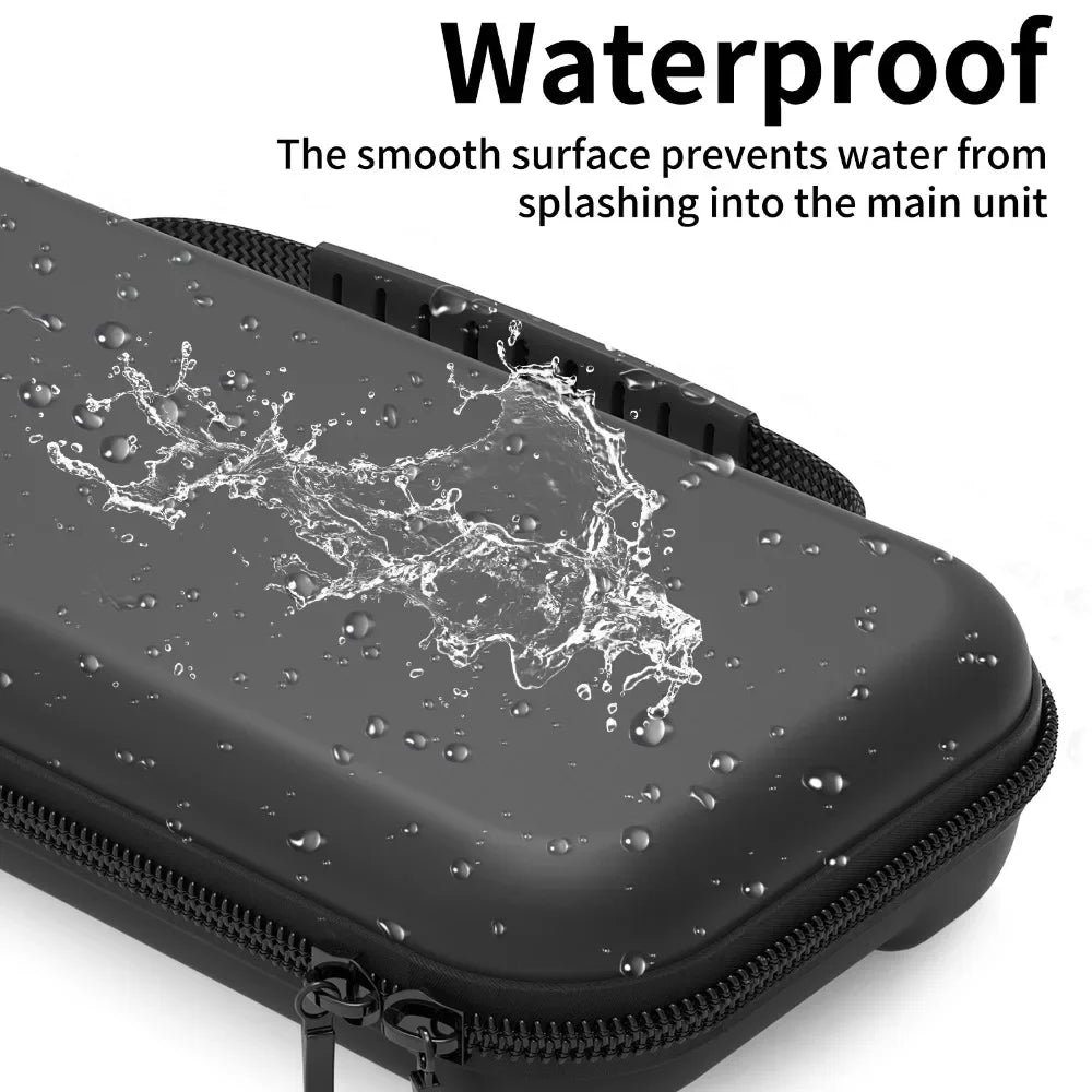 Comptible for Switch 2 Portable Lightweight and Large Capacity Waterproof Carrying Case Protected for Console Accessory
