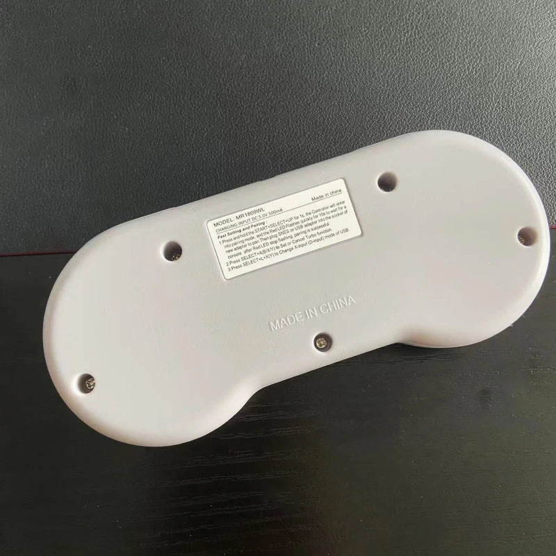 2 Reciever Game Controller Wireless Colorful Button 2.4G Gamepad Joypad Joystick Compatible for SNES Mini PC Windows NS Switch