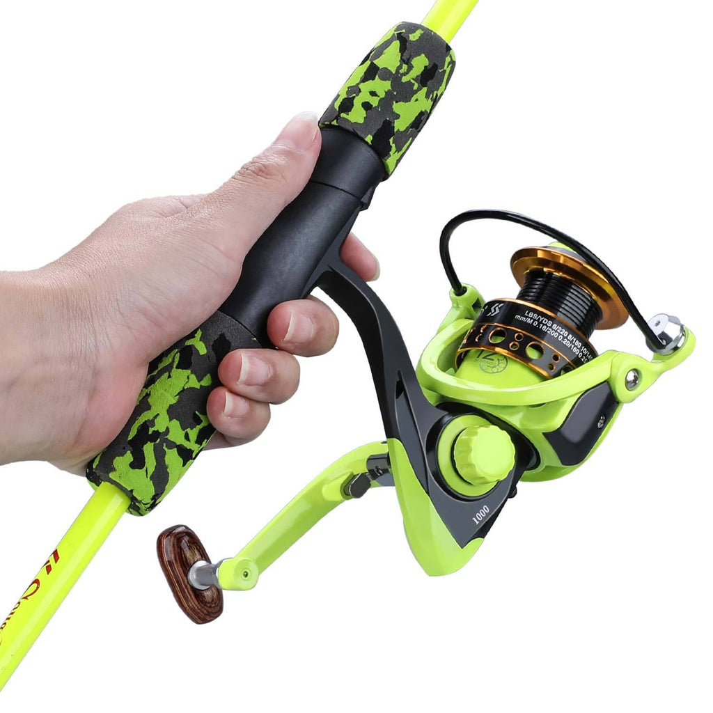 Sougayilang Fishing Rod Set Travel Fishing Combo