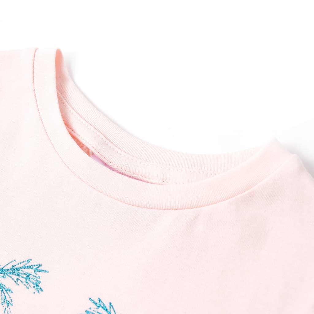 children's T-shirt soft pink 104 children's T-shirt soft pink 116 children's T-shirt soft pink