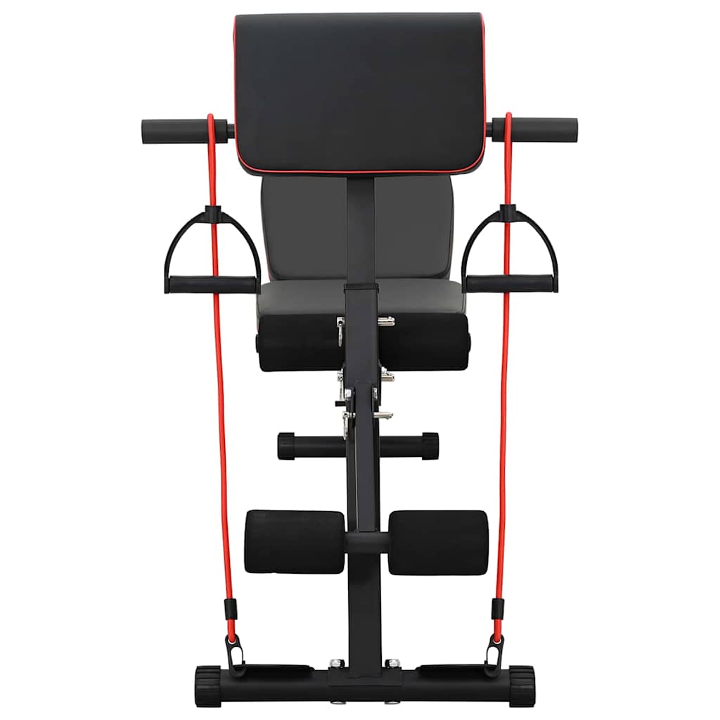 Weight Bench Black 132 x 54 x 100 cm Steel