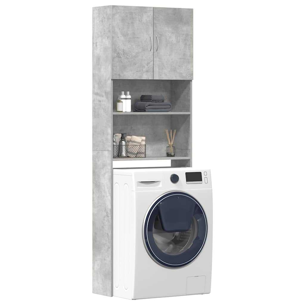 washing machine cabinet 64x wood-based material   washing machine cabinet oak look 64x