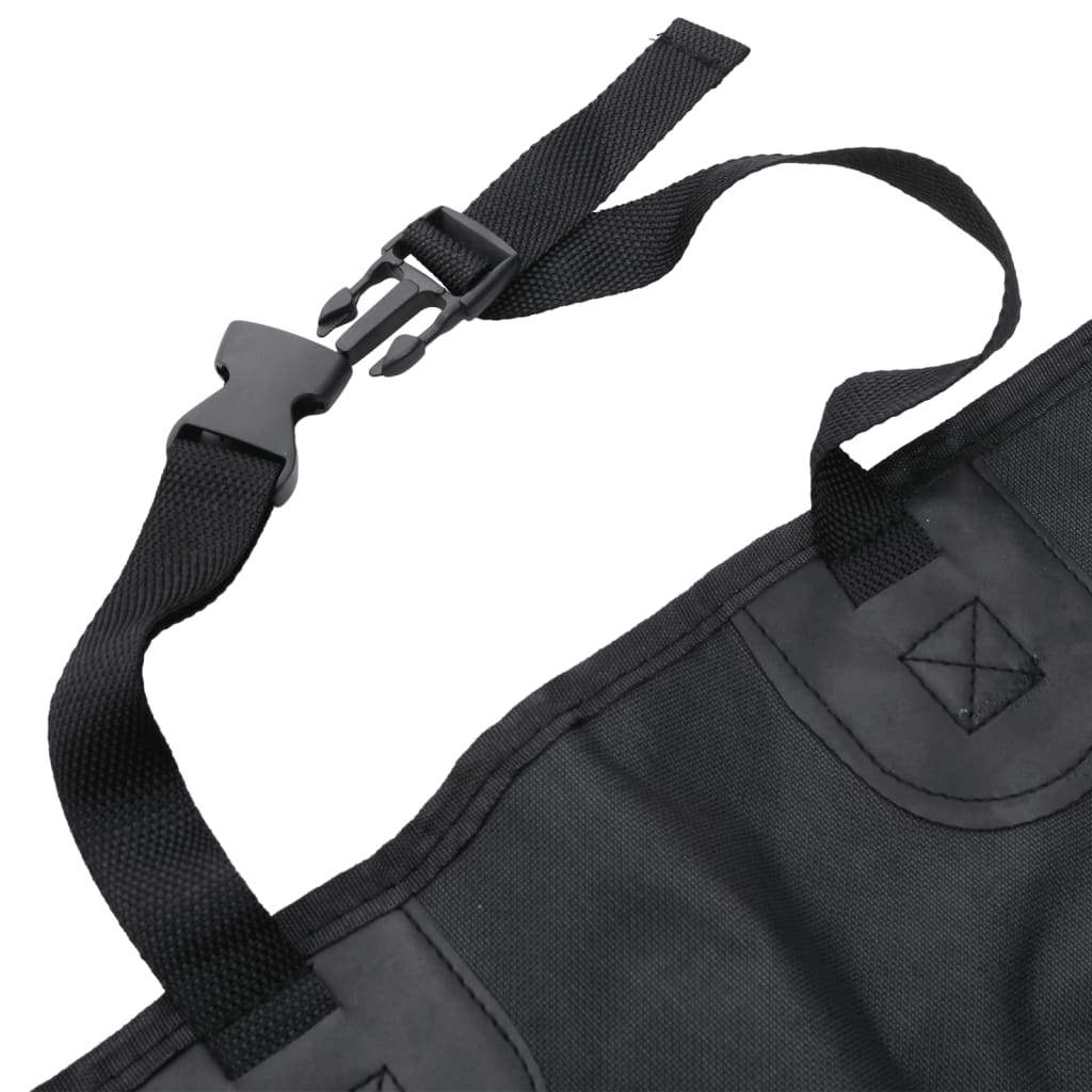 Dog Car Seat Cover Black 137x46x50 cm