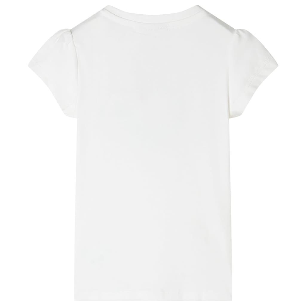 children's T-shirt Ecru 104 children's T-shirt Ecru 116 children's T-shirt Ecru