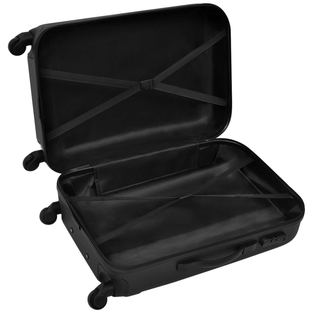 3-piece hard-shell suitcase set 45.5/55/66 cm   3-piece hard-shell suitcase set